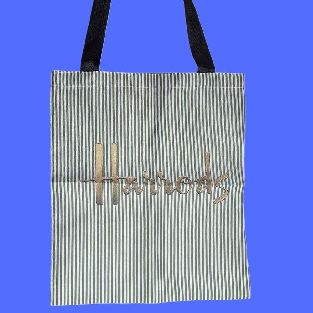 Harrods Lightweight Foldable Shopping Tote London
